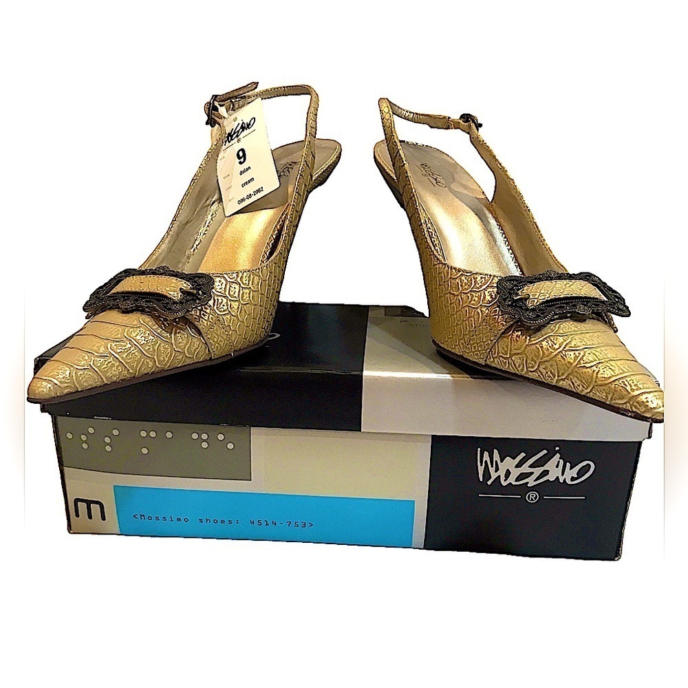 *NWT Mossimo Heels, 9M - Picture 5 of 8